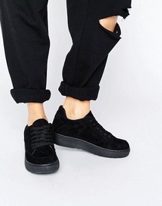 Кроссовки на шнуровке Blink - Черный