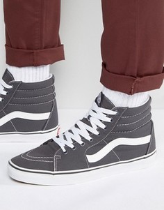 Выбеленные черные высокие кроссовки Van SK8 VA32QGMX1 - Черный Vans