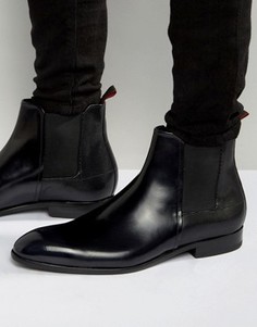 Блестящие ботинки челси HUGO by Hugo Boss Dressapp - Черный