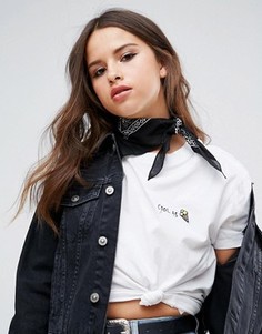 Бандана с принтом пейсли ASOS - Черный