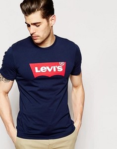 Футболка с логотипом Levis - Синий