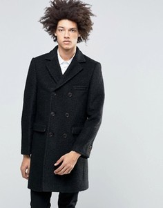 Пальто из вареной шерсти Gianni Feraud Premium - Черный