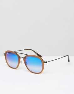 Солнцезащитные очки с синими стеклами Ray‑Ban 0RB4273 - Коричневый