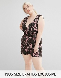 Ромпер с запахом спереди One Day Plus - Мульти