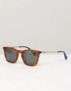 Квадратные солнцезащитные очки Toms Max - Коричневый