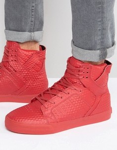 Высокие кроссовки Supra Skytop - Красный