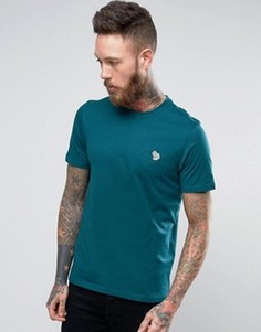 Зеленая узкая футболка с логотипом PS by Paul Smith - Зеленый