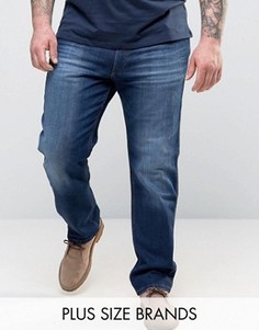 Прямые джинсы классического кроя Wrangler PLUS Greensboro - Синий