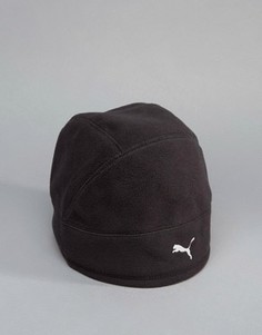 Черная шапка-мини для бега Puma Alpha Warmcell 02106501 - Черный
