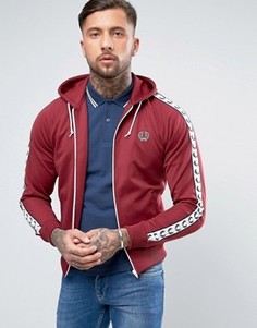 Красная спортивная куртка с капюшоном Fred Perry Sports Authentic - Красный