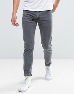 Серые зауженные эластичные джинсы Diesel Thommer 681D - Серый