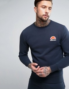 Свитшот с маленьким логотипом Ellesse - Темно-синий