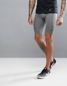 Серые шорты с компрессионным эффектом Nike Training 703086-091 - Черный