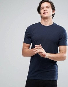 Обтягивающая футболка Jack & Jones Core - Темно-синий