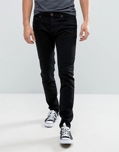 Черные супероблегающие джинсы стретч Hollister - Черный