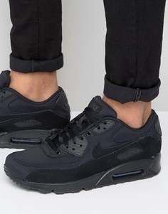 Черные кроссовки Nike Air Max 90 Essential - Черный