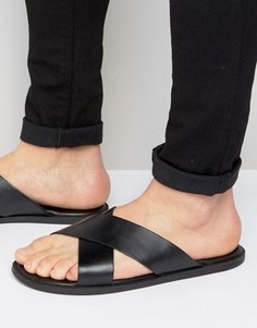 Кожаные сандалии Dune Iago - Черный