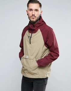 Двухцветная куртка через голову с капюшоном Penfield Pac Jac - Красный