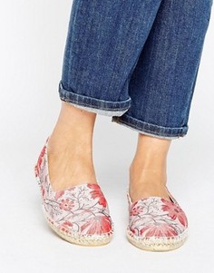 Жаккардовые эспадрильи ASOS JACKLYN - Розовый