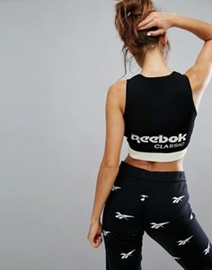 Кроп-топ Reebok DC - Черный