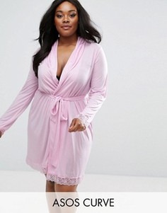 Халат ASOS CURVE BRIDAL - Розовый