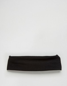 Черная повязка на голову ASOS - Черный