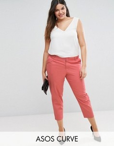 Чиносы ASOS CURVE - Розовый
