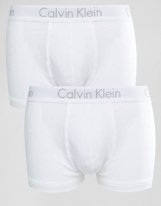 Комплект из 2 хлопковых боксеров-брифов Calvin Klein - Белый