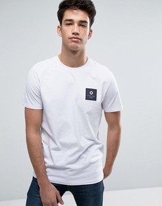 Футболка с логотипом на груди Jack & Jones Core - Белый