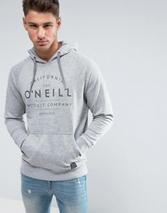 Худи серого цвета с логотипом ONeill - Серый Oneill
