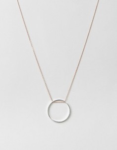 Длинное ожерелье с кольцом Orelia - Золотой