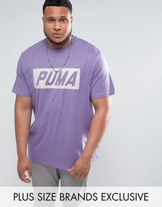 Фиолетовая футболка в винтажном стиле Puma PLUS Speed эксклюзивно для ASOS - Фиолетовый