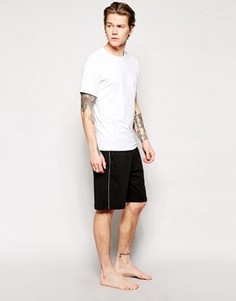 Трикотажные шорты для дома классического кроя Calvin Klein One - Черный