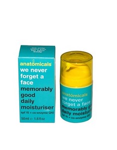 Anatomicals We Never Forget A Face - Ежедневный увлажняющий крем Memorably Good SPF 15 - 50 мл - Бесцветный