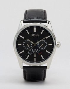 Часы с хронографом и кожаным ремешком BOSS By Hugo Boss 1513124 - Черный