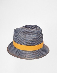 Соломенная шляпа Catarzi - Синий