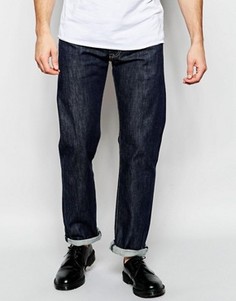 Прямые джинсы из селвидж‑денима Levis 501 Long Day - Синий