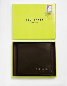 Кожаный бумажник Ted Baker Antony - Коричневый