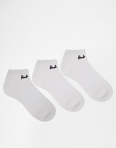 3 пары спортивных носков Pringle - Белый