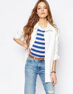 Джинсовая куртка‑рубашка M.i.h. Jeans - Кремовый