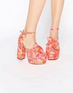 Туфли на платформе ASOS PUPPET SHOW - Мульти
