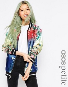 Бомбер с эффектом омбре ASOS PETITE - Мульти