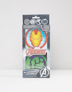 Подставки под напитки с эффектом 3D Marvel - Мульти Gifts