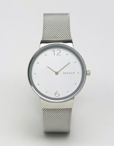 Серебристые часы Skagen Freja SKW2380 - Серебряный