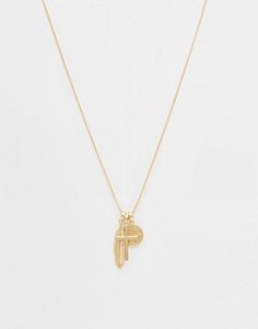 Ожерелье Chained & Able Cross Bunch - Золотой