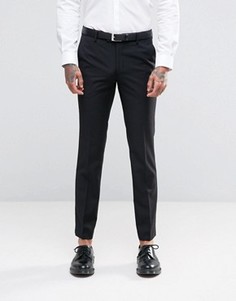 Черные облегающие брюки Farah - Черный