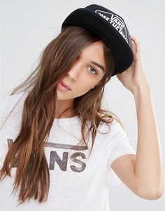 Женская пляжная бейсболка с принтом звезд Vans - Черный