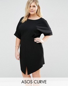 Платье-футляр мини ASOS CURVE - Черный