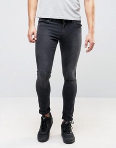 Черные супероблегающие джинсы ASOS - Черный