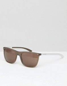 Солнцезащитные очки в стиле ретро Giorgio Armani - Золотой